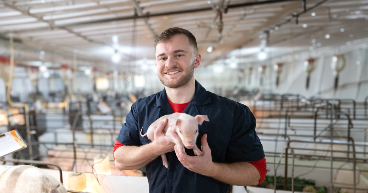 Harrison Furlow was part of the Pork Industry Immersion Program